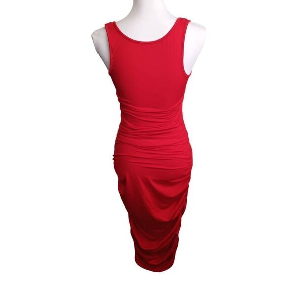 BEAGIMEG RED BODYCON DRESS SZ.M NWOT - Picture 7 of 10